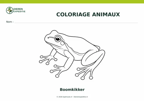 Coloriage Dierenexpeditie