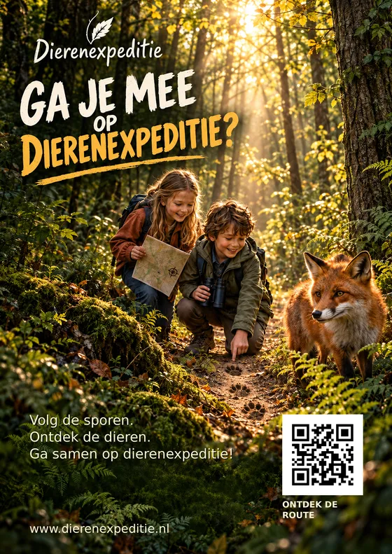 Poster van Dierenexpeditie